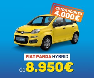 Fiat Panda Hybrid Fiera dell'Auto Romana Auto sconto extrasconto Roma Km0
